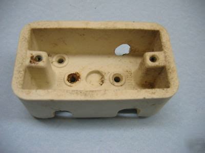 vintage porcelain junction box|Porcelain Electrical Junction Box .